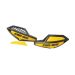 WIND DEFLECTORS Black/Yellow