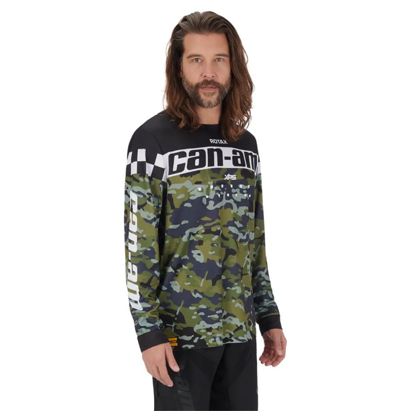 CAN-AM EMBLEM JERSEY MEN S, CAMO 