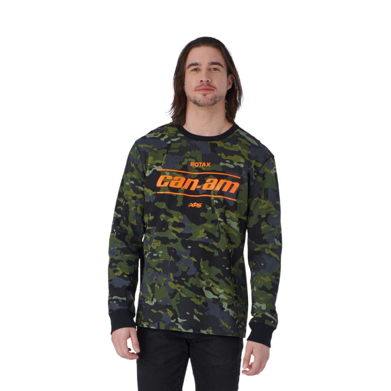 CAN-AM WAFFLE KNIT MEN XL, CAMO 