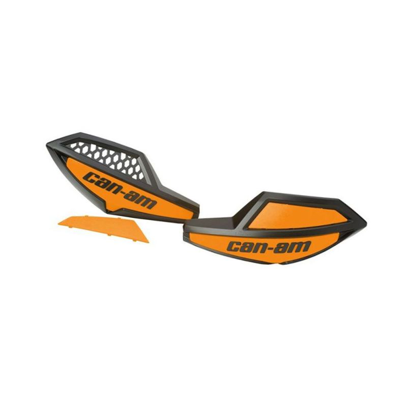 HANDLEBAR WIND DEFLECTORS Orange/Black